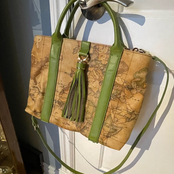 Brand new authentic ALVIERO MARTINI two way hand bag crossbody bag - Picture 11 of 14